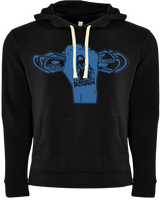 Almighty Power "Fist" Black/Blue Hoodie