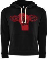 Almighty Power "Fist" Black/Red Hoodie