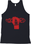Almighty Power "Fist" Black/Red Tank