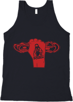 Almighty Power "Fist" Black/Red Tank