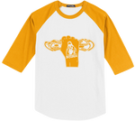 Almighty Power "Fist" White/Gold Sport-Tek Shirt