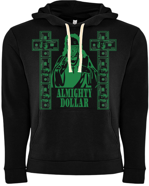 Almighty Dollar Hoodie ”Money Crosses”