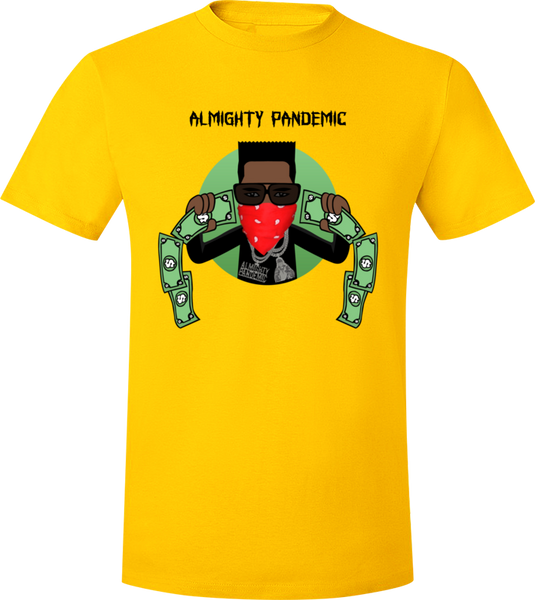 Almighty Pandemic Gold T-Shirt
