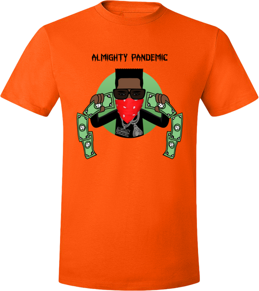 Almighty Pandemic Orange T-Shirt