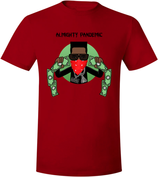 Almighty Pandemic Red T-Shirt