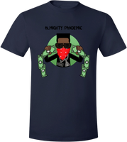 Almighty Pandemic Navy T-Shirt