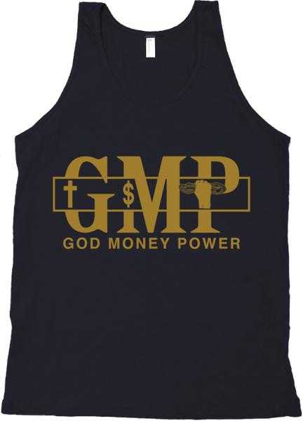 GMP Symbols Tank Top Gold/Black