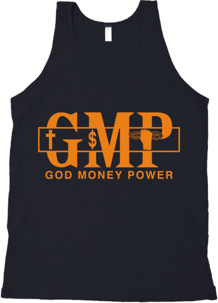 GMP Symbols Tank Top Black/Orange