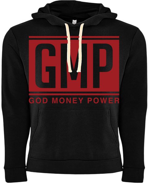 GMP Letters Hoodie Black/Red