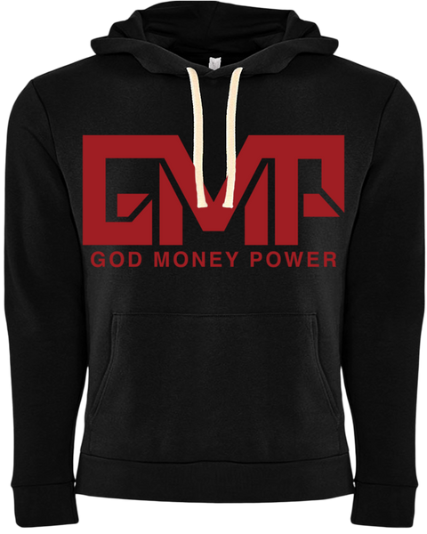 GMP Block Logo Hoodie Black/Red