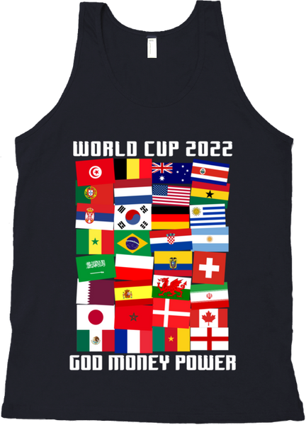 World Cup 2022 GMP Black Tank Top