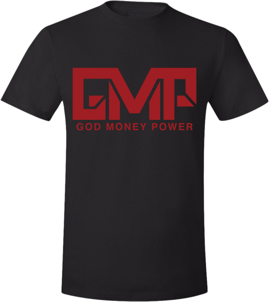 GMP Block Logo T-Shirt Black/Red