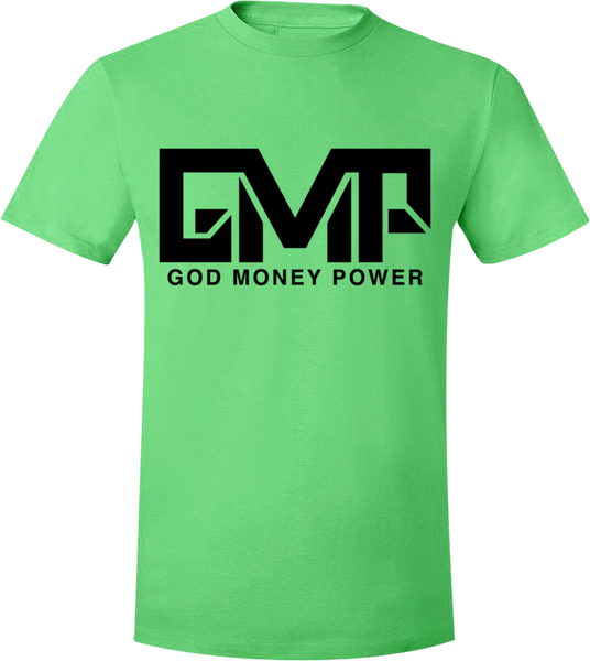 GMP Block Logo T-Shirt Green/Black