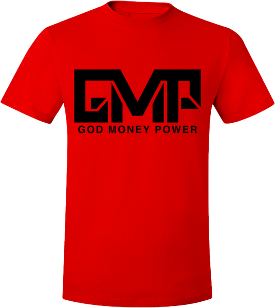 GMP Block Logo T-Shirt Red/Black