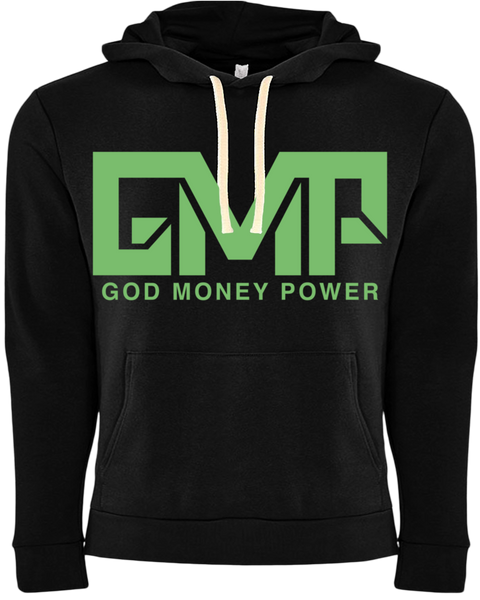 GMP Block Logo Hoodie Black/Light Green