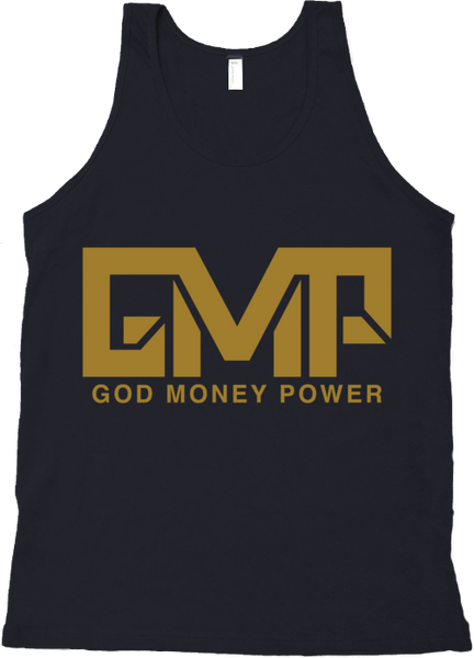 GMP Block Logo Tank Top Black/Gold
