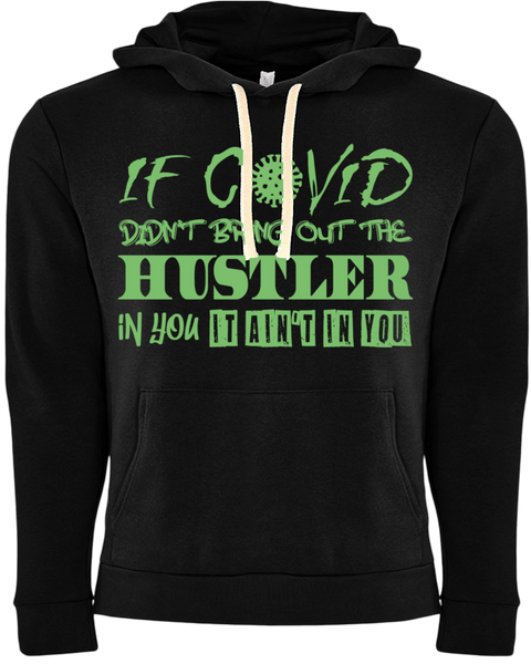 Covid Hustler Hoodie Black/Green