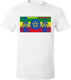 God Money Power ”Ethiopia Flag” T Shirt