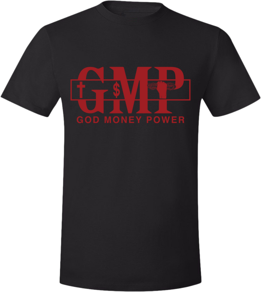 GMP Symbols T-Shirt Black/Red
