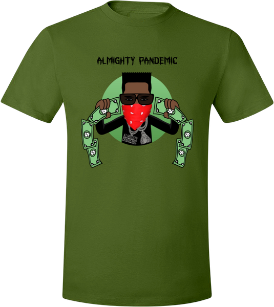 Almighty Pandemic Green T-Shirt