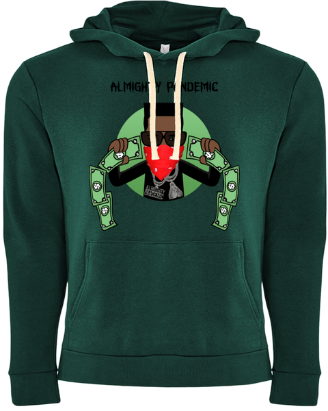 Almighty Pandemic Green Hoodie
