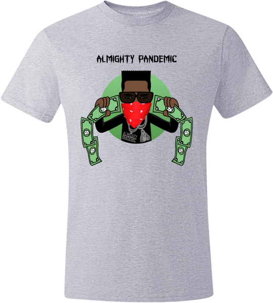 Almighty Pandemic Grey T-Shirt