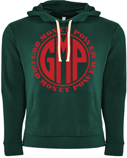 GMP Circle Logo Green/Red Hoodie