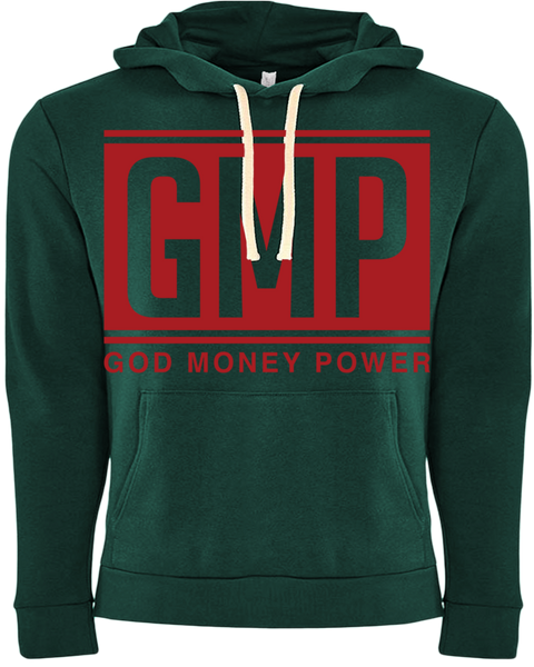GMP Letters Hoodie Green/Red