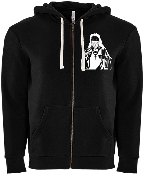 God Money Power ”Hoodie Jacket Black”