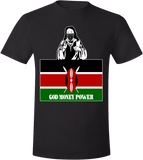 God Money Power ”Kenya Flag” T Shirt