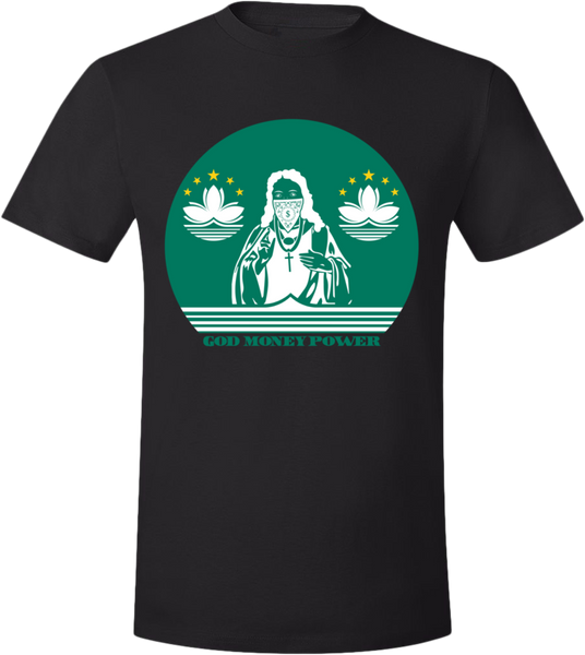 God Money Power ”Macau Flag” T Shirt
