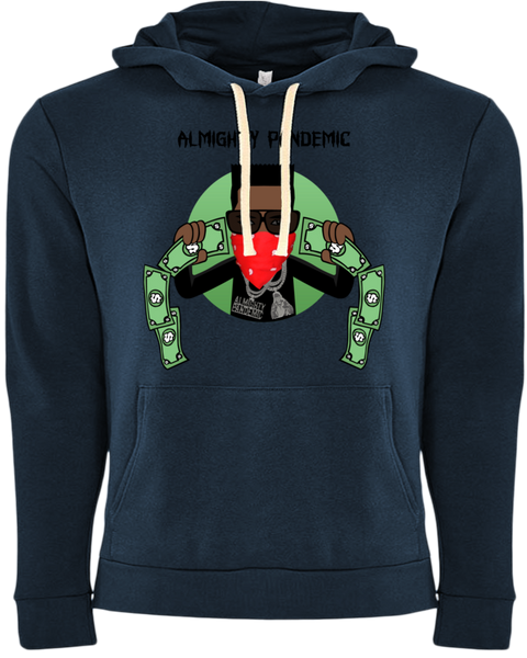 Almighty Pandemic Navy Hoodie