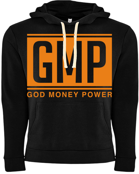 GMP Letters Hoodie Black/Orange