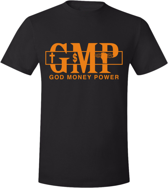 GMP Symbols T-Shirt Black/Orange