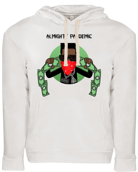 Almighty Pandemic White Hoodie