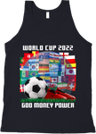 World Cup 2022 GMP Globe Black Tank Top