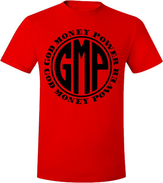 GMP Circle Logo T-Shirt Red/Black
