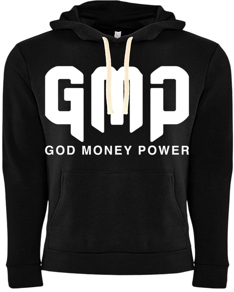 GMP Reflection Logo Hoodie Black/White