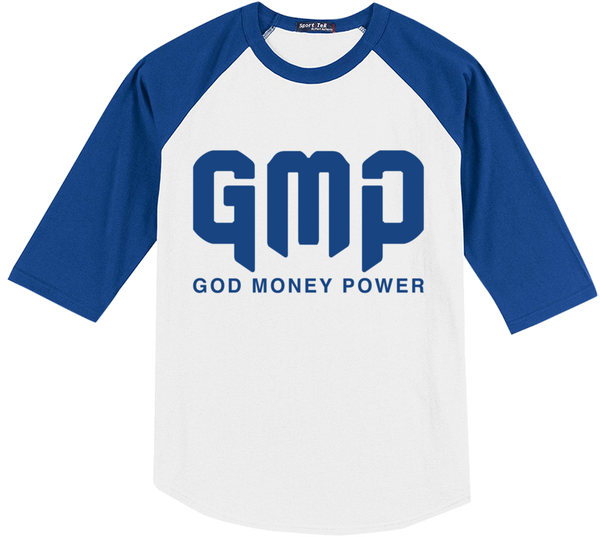 GMP Reflection Logo Sport-Tek White/Blue