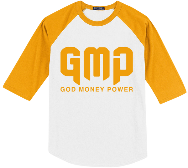 GMP Reflection Logo Sport-Tek White/Gold