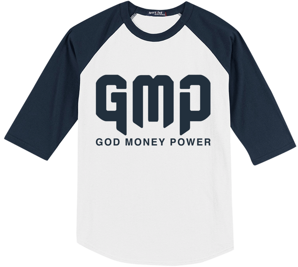 GMP Reflection Logo Sport-Tek White/Navy