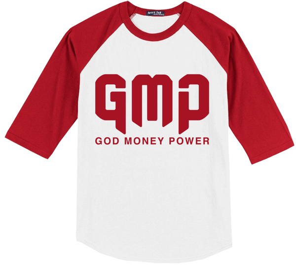 GMP Reflection Logo Sport-Tek White/Red