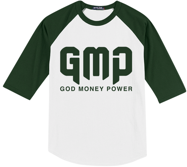 GMP Reflection Logo Sport-Tek White/Green