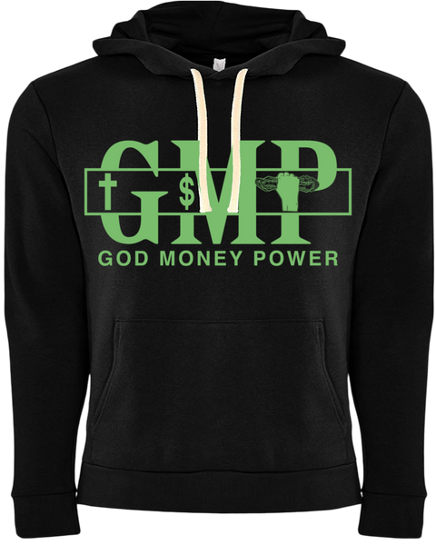 GMP Symbols Hoodie Black/Light Green
