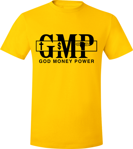 GMP Symbols T-Shirt Gold/Black