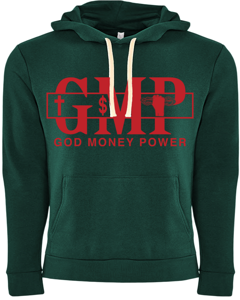 GMP Symbols Hoodie Dark Green/Red