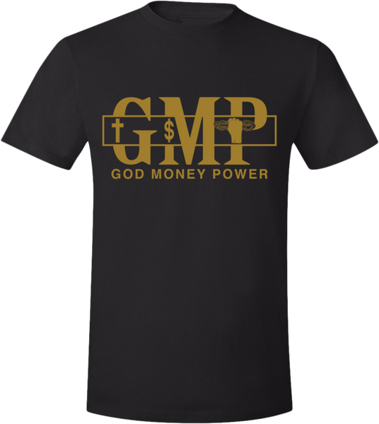 GMP Symbols T-Shirt Black/Gold