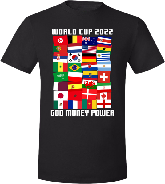 World Cup 2022 GMP Black T-Shirt