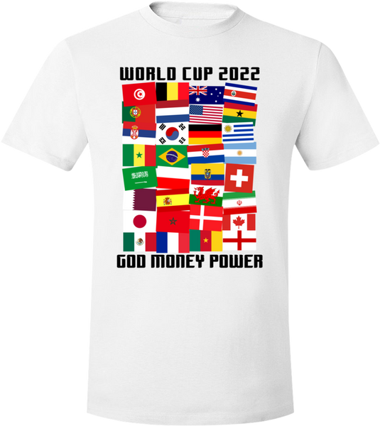 World Cup 2022 GMP White T-Shirt