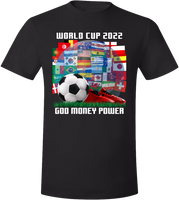 World Cup 2022 GMP Globe Black T-Shirt